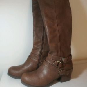 Carlos Santana Knee High Boots